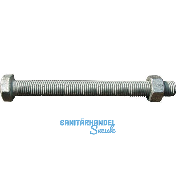 XYLX SB-Schraube EN15048-1 8.8U M20x 90 VG feuerverzinkt