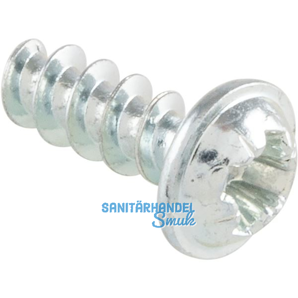 PLASFAST�-Schraube Flanschkopf 3.5x 14 TX10 - Stahl verzinkt-blau