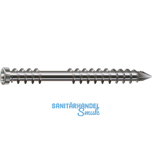 SPAX-D Terrassenschraube 5.0x 70 Torx 25 Edelstahl A2 / Gro�packung