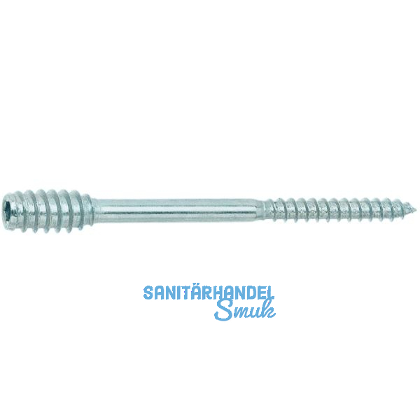 TOPROC-Top Distanzschraube 6x150 mit ISK verzinkt-blau (Abstandsschraube)