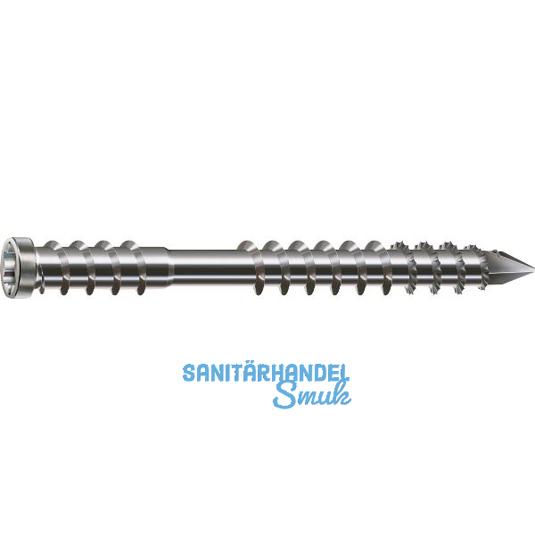 SPAX-D Holzterrassenschraube mit Zylinderkopf 6.0x 50 Torx 25 Edelstahl A4