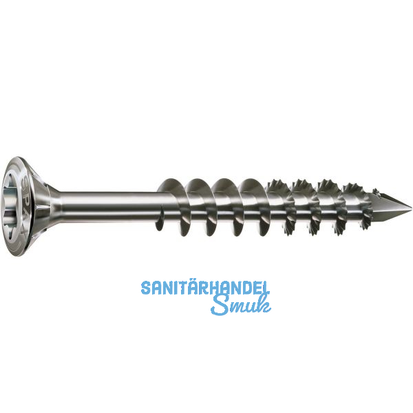 SPAX Holzfassadenschraube Linsensenkkopf 4.5x 40 TG TX20 A2 mit Bewertung