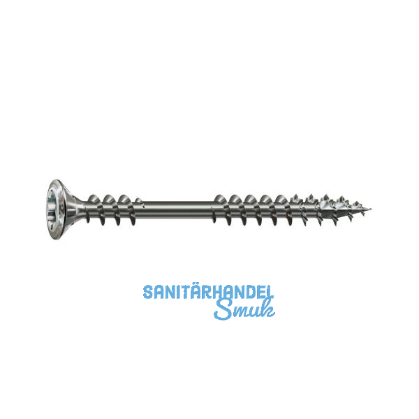 SPAX Fassadenschraube Linsensenkkopf 4.5x 50 TX20 mit Fixiergewinde Edelstahl A2