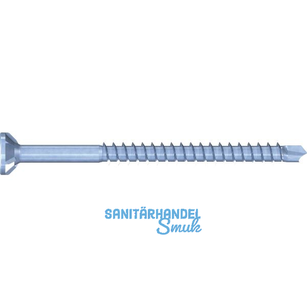 REISSER Sparibo Holzbohrschraube Senkkopf 4.5x 60 TG Torx 20 verzinkt-blau