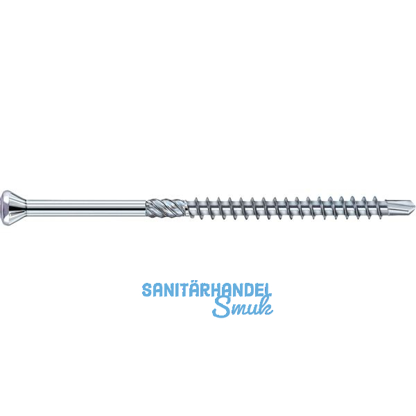 Hobotec Holzbohrschraube 3.2x 50 Torx 10 Edelstahl geh�rtet mit Zierkopf