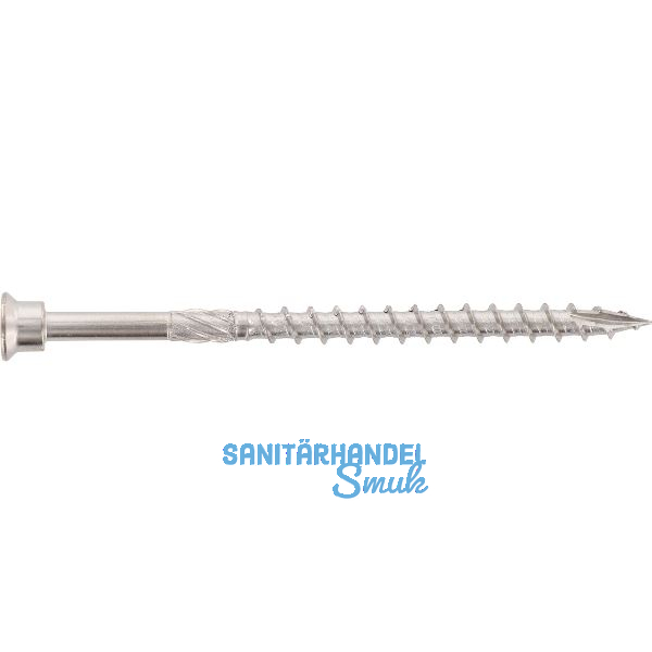 S&P Terrassenschraube ZKO 5.0x 80 TX25 martensitisch Edelstahl geh�rtet