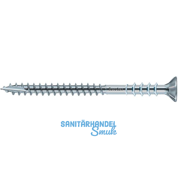 EUROTEC Justierschraube Justitec 6.0x110 TX25 verzinkt-blau