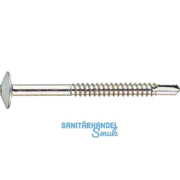 SFS-SPC4/43 Kopplungsschraube 5.5x 55 PH 2 Stahl GS silber mit Bohrspitze