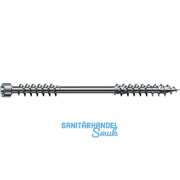 SPAX ISO D�mmstoffschraube Zylinderkopf Torx 10x350 Wirox-Silber mit Bewertung