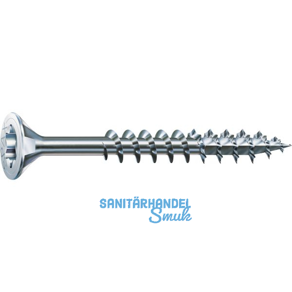 SPAX Senkkopf 6.0x160 Teilgewinde Torx 30 Wirox-Silber mit Bewertung