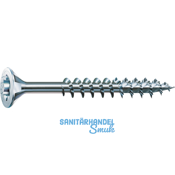 SPAX Senkkopf 6.0x280 Teilgewinde Torx 30 Wirox-Silber mit Bewertung