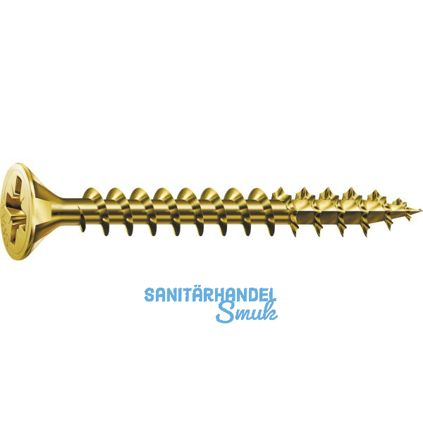 SPAX Senkkopf 3.0x 40 Vollgewinde Pozidriv 1 Yellox mit Bewertung