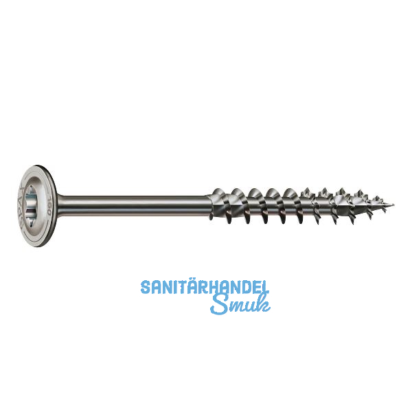 SPAX Holzbauschraube Tellerkopf 8.0x 220 TG Torx 40 Edelstahl A2 mit Bewertung