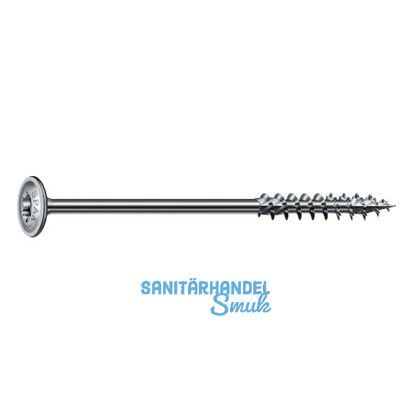 SPAX Holzbauschraube Tellerkopf 6.0x220 TG Torx 30 Wirox-Silber mit Bewertung