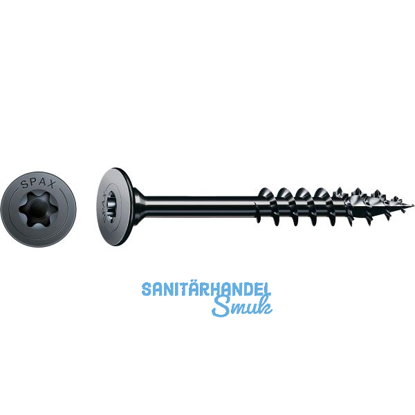 SPAX Korpusschraube ohne Linse 4.0x 34 TG TX20 - Stahl BLAX