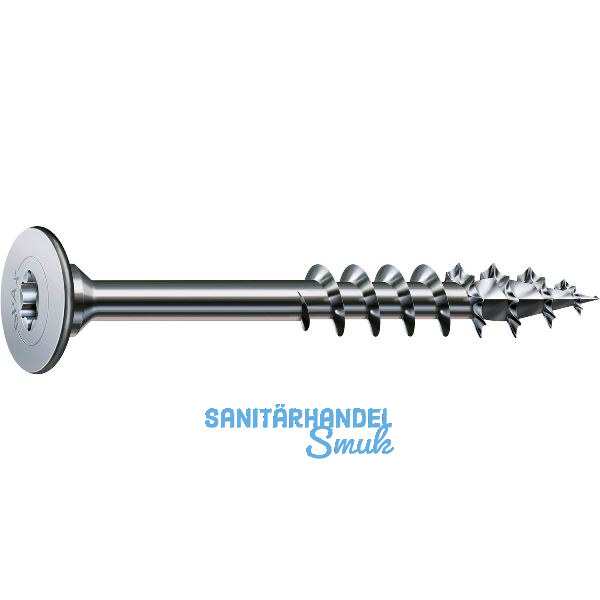 SPAX Korpusschraube ohne Linse 4.0x 30 TG TX20 - Stahl vernickelt