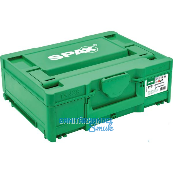 SPAX SNK Montagekoffer / Systainer T-Loc, T-STAR plus, Wirox-Silber