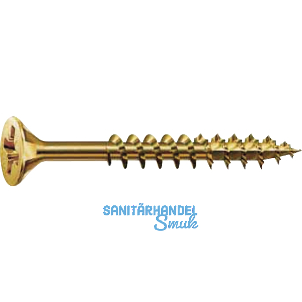 SPAX Senkkopf 5.0x 90 Teilgewinde Pozidriv 2 Yellox mit Bewertung