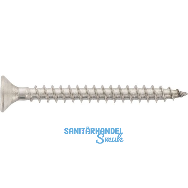 S&P Holzbauschraube Senkkopf 8.0x 60 Vollgewinde Torx 40 Edelstahl A2