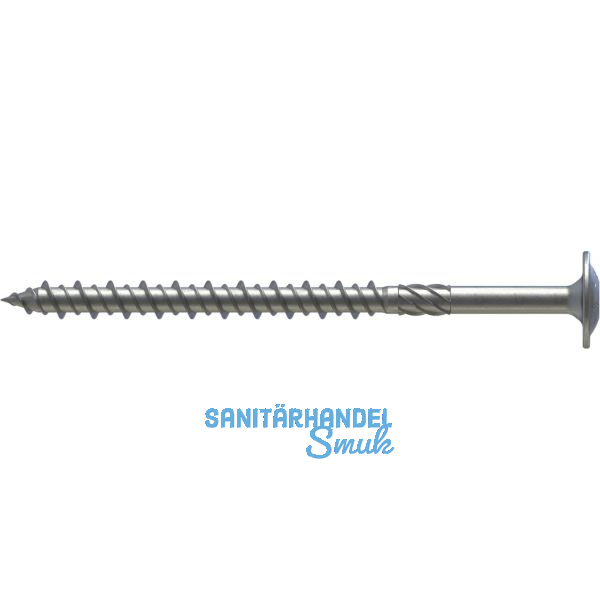 S&P Holzbauschraube Tellerkopf 8.0x300 Teilgewinde Torx 40 Edelstahl A2