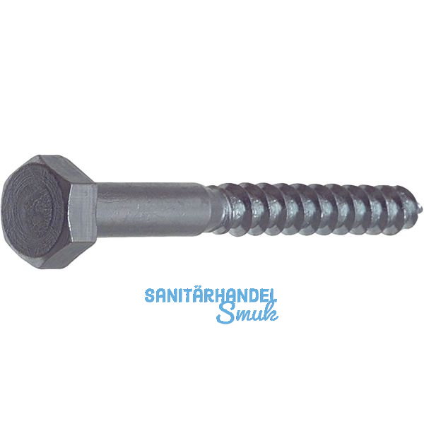 DIN571 10x130 verzinkt Gestellschraube (Schl�sselschraube)