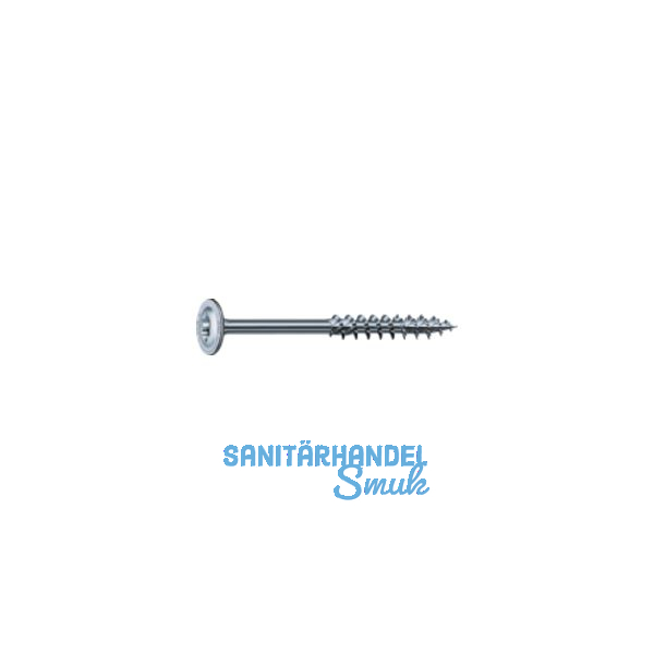 SPAX Holzbauschraube Tellerkopf 10.0x180 TG Torx 50 Wirox-Silber mit Bewertung