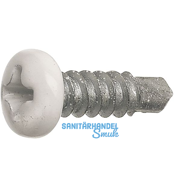 DIN7504N 5.5X 16 Phillips-KS Kopf RAL7037 staubgrau beschichtet ~ISO15481