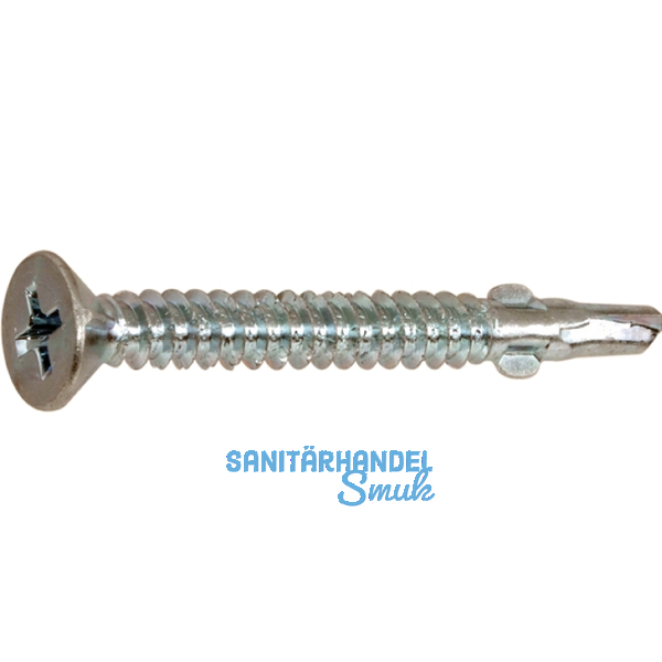 DIN7504 5.5x80 Phillips Kreuzschlitz verzinkt Fl�gelbohrschraube Senkkopf