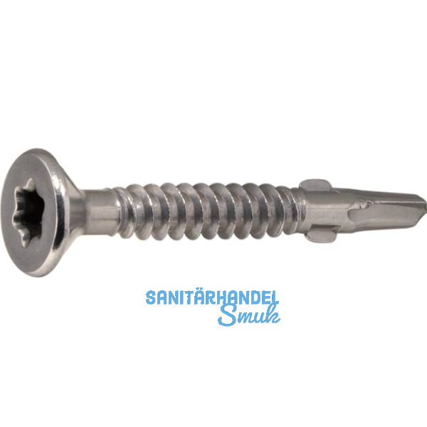 DIN7504 6.3x60 Torx 30 verzinkt Fl�gelbohrschraube Senkkopf