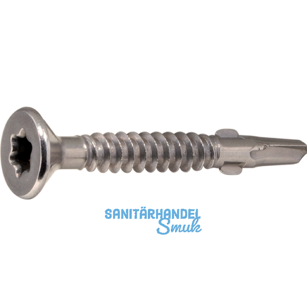 DIN7504 6.3x90 Torx 30 verzinkt Fl�gelbohrschraube Senkkopf