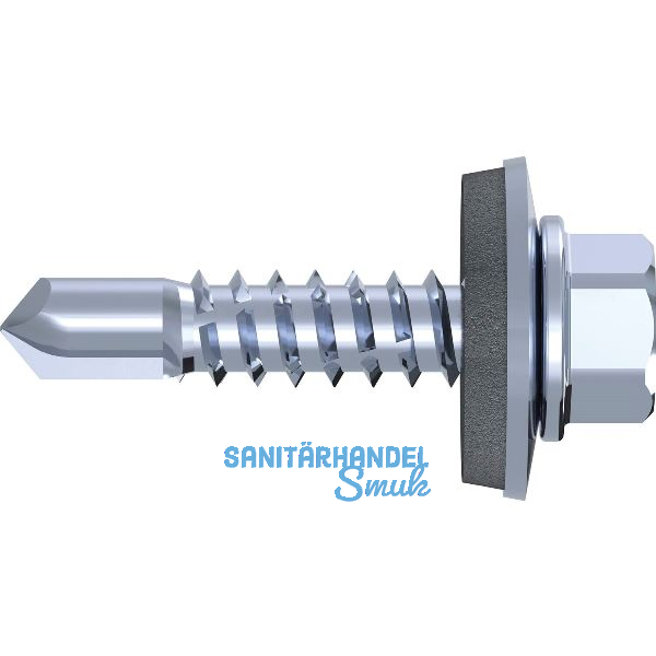 REISSER RS-K, REFABO Plus Bohrschraube 5.5x25/E16 verzinkt-blau