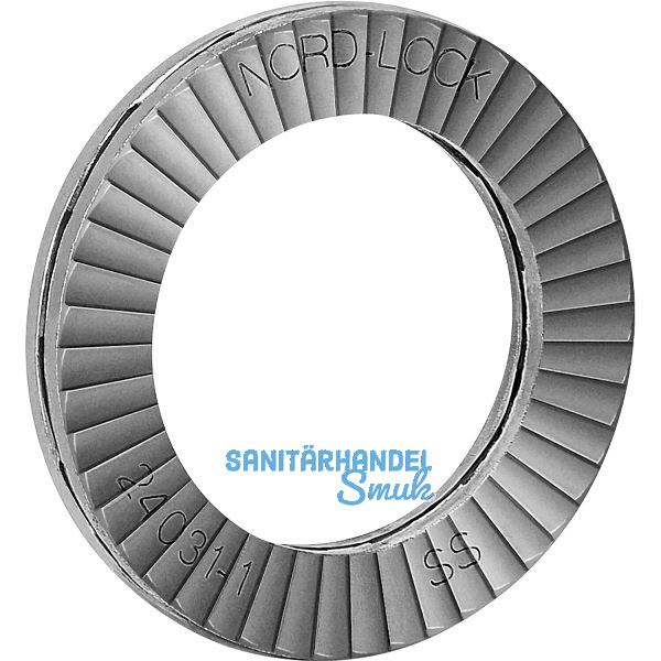 NORD-LOCK Keilsicherungsscheiben NL 5ss Edelstahl A4, nach DIN25201