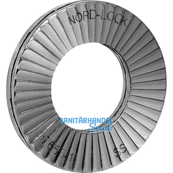 NORD-LOCK Keilsicherungsscheiben NL 8spss Edelstahl A4, nach DIN25201