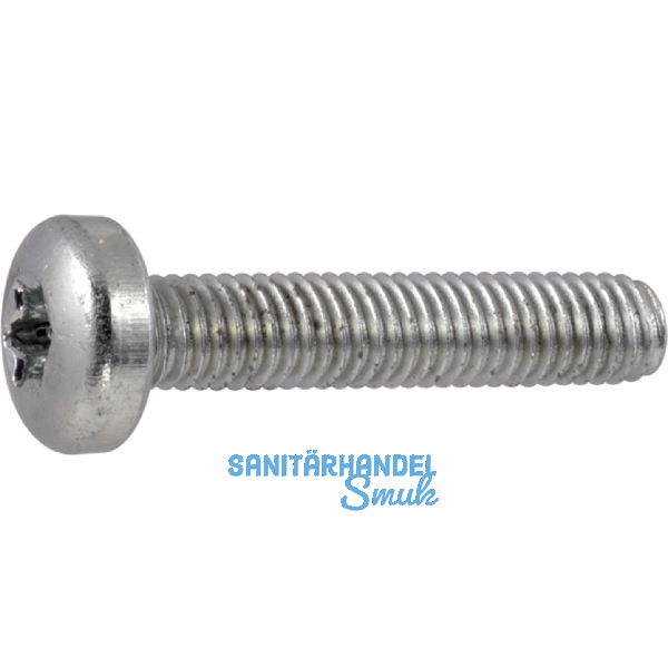 DIN7500PE (CT) M 5x16 Torx 25 verzinkt gewindefurchende Linsenschraube