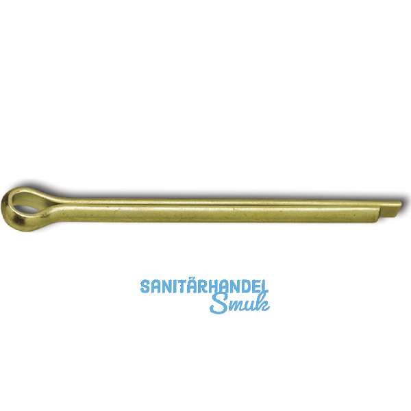 ISO1234 6.3X 63 Messing blank Splint (DIN94)