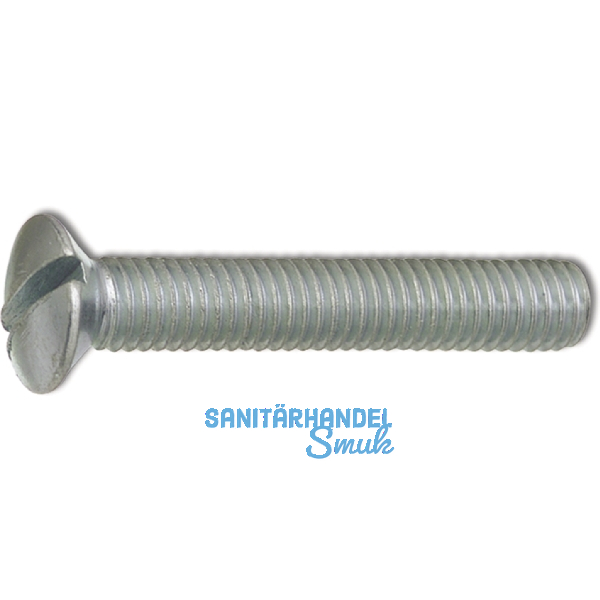 DIN964A 4.8 M 5x 16 verzinkt Linsensenkschraube mit Schlitz