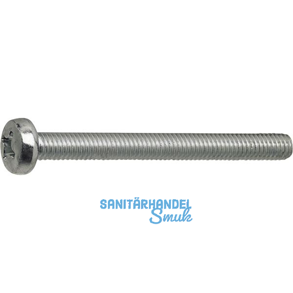 ~ISO7045 4.8 M 5x 25 Phillips Kreuzschlitz verzinkt Linsenschraube (DIN7985A)