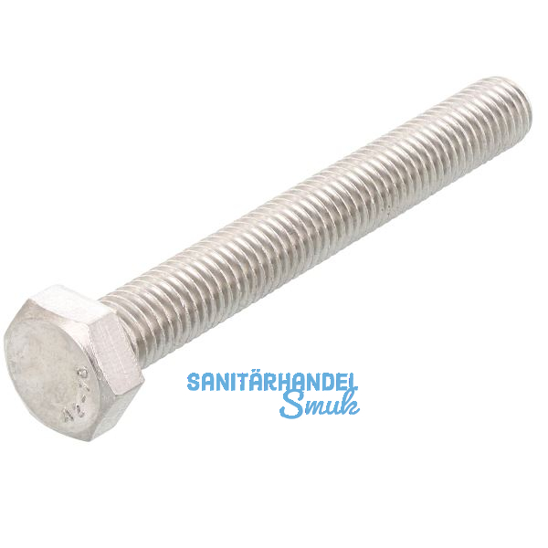 ISO4017 M14x 40 Edelstahl A2-70 Sechskantschraube ohne Schaft