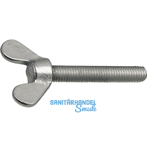 DIN316 M 6x 25 verzinkt Fl�gelschraube - Kopf aus Temperguss