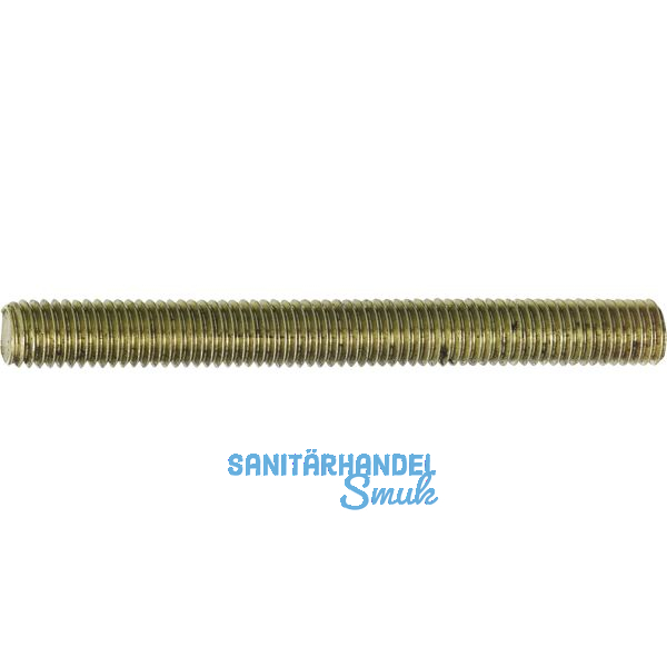 DIN976-1 (eh. 975) M 3x1000 Messing blank Gewindestange