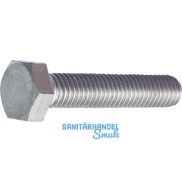 ISO4017 8.8 M 6x 10 verzinkt Sechskantschraube ohne Schaft (DIN933)