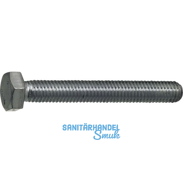 DIN933 8.8 M14x 40 verzinkt Sechskantschraube ohne Schaft