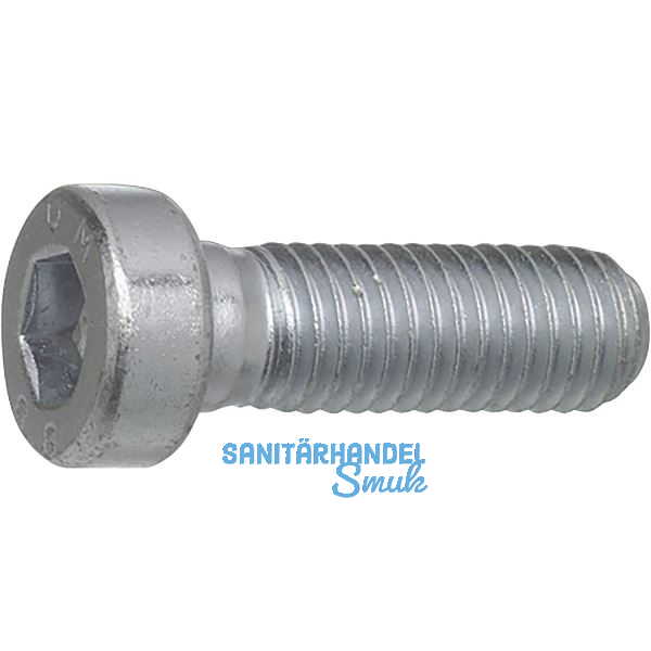 DIN6912 08.8 M 5x 40 verzinkt Zylinderschraube niedriger Kopf, Innensechskant