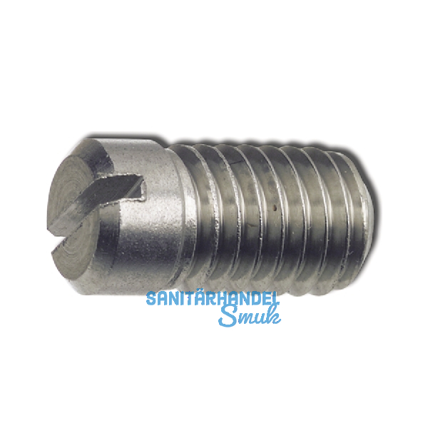 DIN427 14H M 6x 25 verzinkt Schaftschraube mit Schlitz und Kegelkuppe