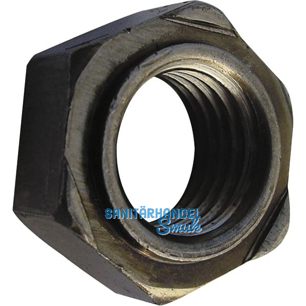 DIN929 M 6 blank Sechskant-Schwei�mutter