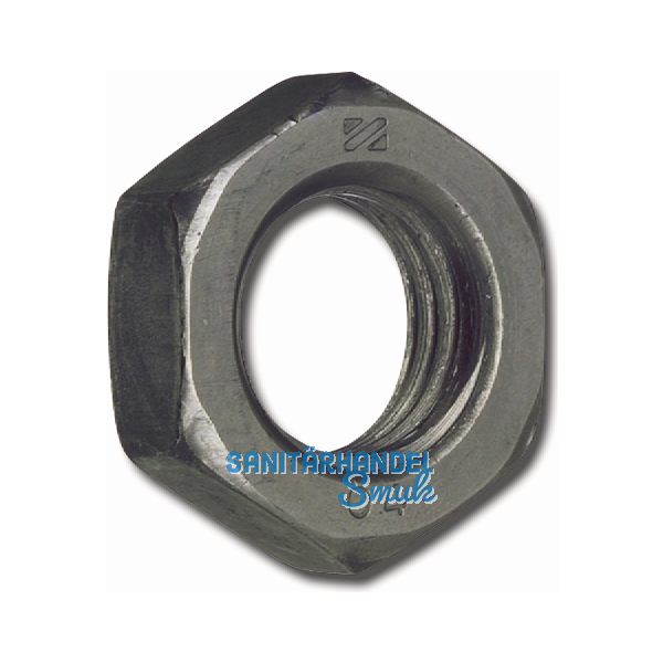 ISO8675 04 M36x1.5 blank flache Feingewinde-Sechskantmutter (DIN439-2)