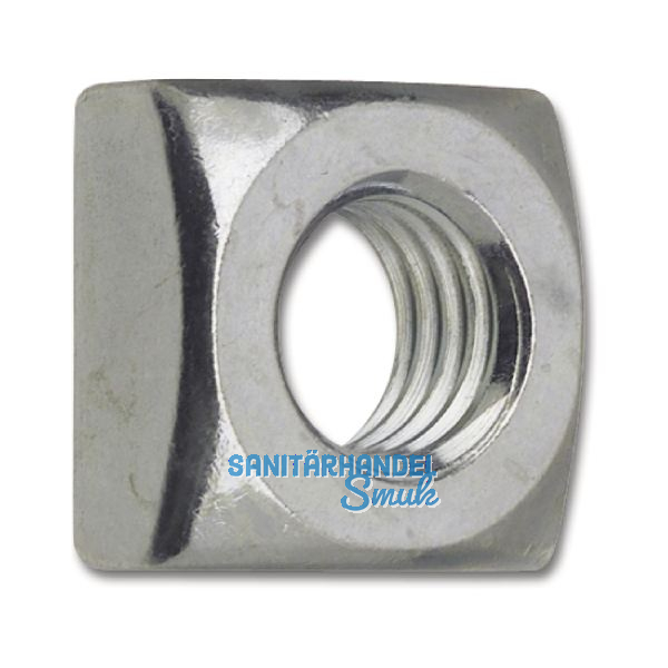 DIN557/ 5 M 8 verzinkt Vierkantmutter