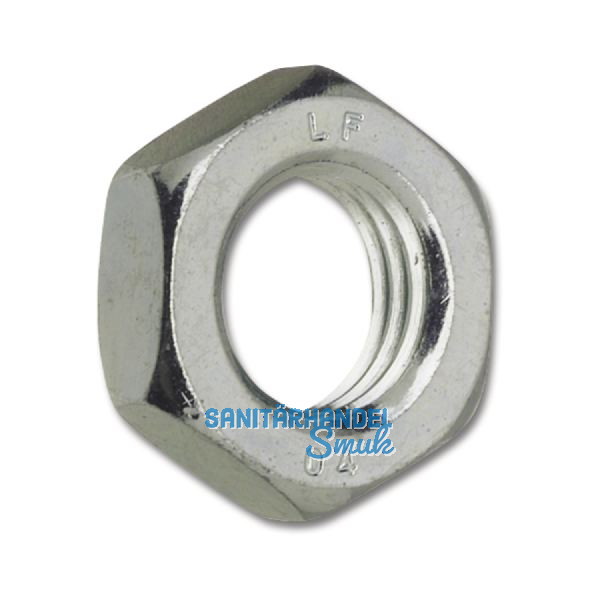 ISO4035 04 M16 feuerverzinkt flache Sechskantmutter (DIN439-2)