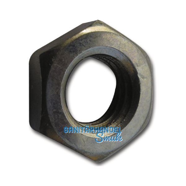 DIN936/17H M18x1.5 blank flache Feingewinde-Sechskantmutter