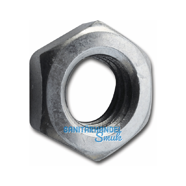 DIN936/17H M12 blank flache Sechskantmutter